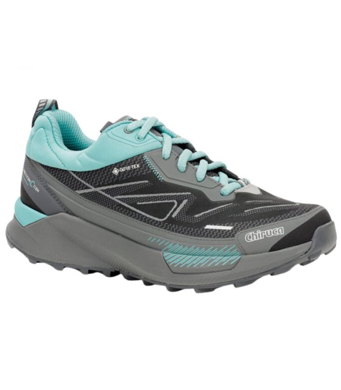 Compra online Zapatillas Chiruca Sucre 11 GoreTex Mujer Gris Turquesa en oferta al mejor precio