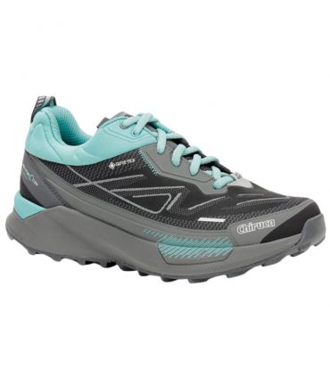 Zapatillas Chiruca Sucre 11 GoreTex Mujer Gris Turquesa