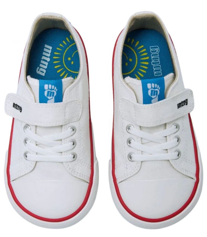 Compra online Zapatillas Mustang Free Niños Blanco en oferta al mejor precio