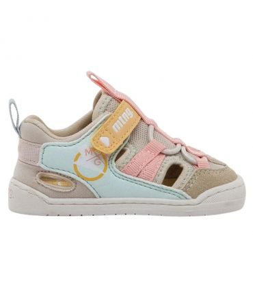 Sandalias Mustang Free Baby Fravel Ecru