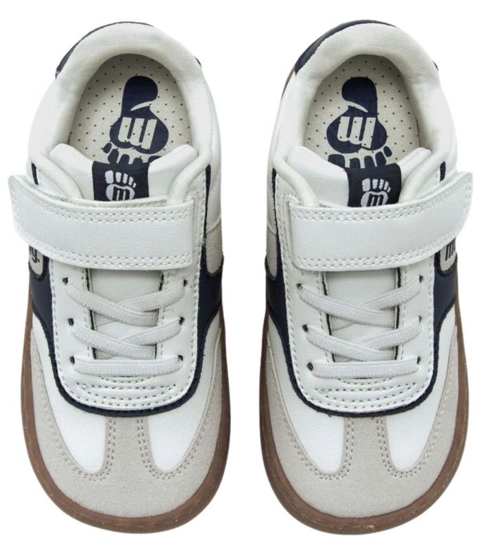 Compra online Zapatillas Mustang Free Niños Blanco Marino en oferta al mejor precio