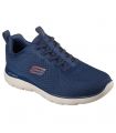 Compra online Zapatillas Skechers Summits Eckler Hombre Navy Naranja en oferta al mejor precio
