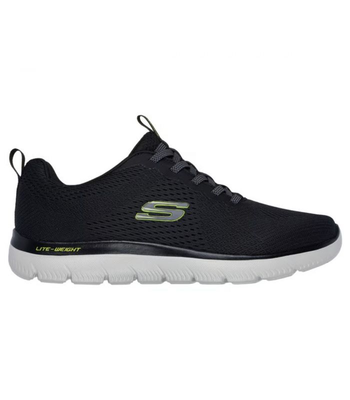 Compra online Zapatillas Skechers Summits Eckler Hombre Negro Lima en oferta al mejor precio