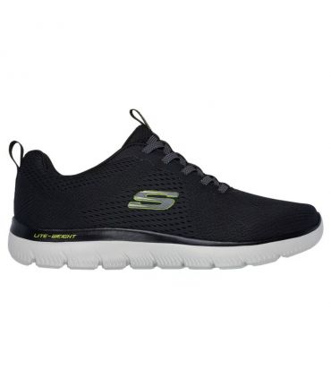 Zapatillas Skechers Summits Eckler Hombre Negro Lima
