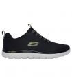 Compra online Zapatillas Skechers Summits Eckler Hombre Negro Lima en oferta al mejor precio