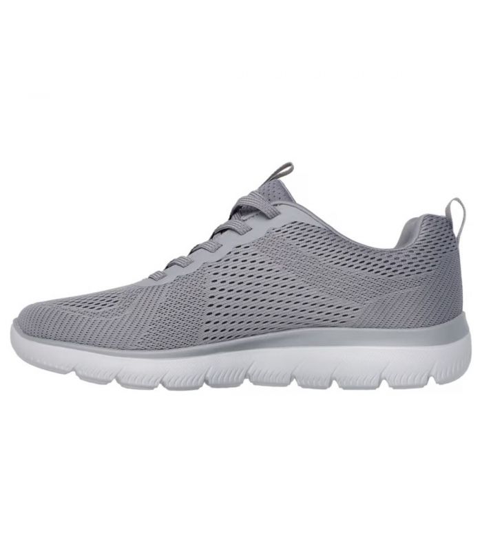 Compra online Zapatillas Skechers Summits Eckler Hombre Gris Azul en oferta al mejor precio