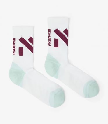 Calcetines NNormal Race Sock White Green