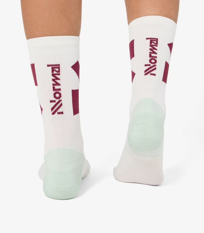 Compra online Calcetines NNormal Race Sock White Green en oferta al mejor precio