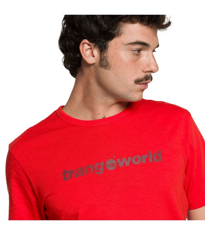 Compra online Camiseta Trangoworld Duero DF Hombre Red Alert en oferta al mejor precio