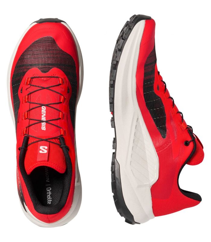 Compra online Zapatillas Salomon Genesis Hombre Fiery Red Lava en oferta al mejor precio