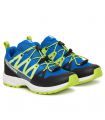 Compra online Zapatillas Salomon Outscape J Niños Strong Blue Lime en oferta al mejor precio