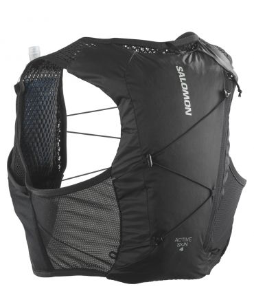 Mochila Salomon Active Skin 4 Set Black Metal