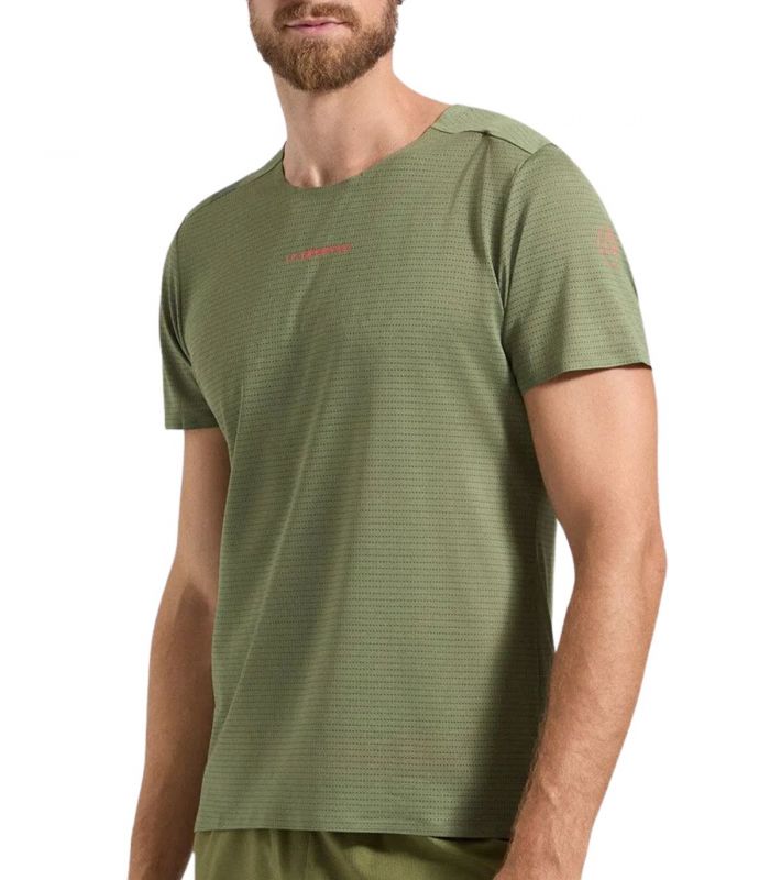 Compra online Camiseta La Sportiva Pure T-Shirt Hombre Cypress Mountain Red en oferta al mejor precio