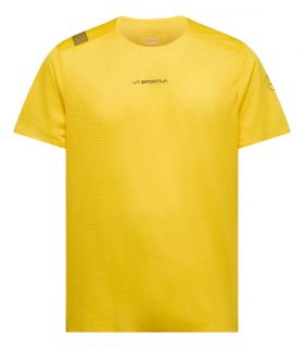 Camiseta La Sportiva Pure T-Shirt Hombre Yellow Black