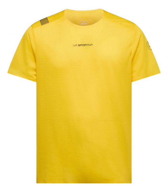 Compra online Camiseta La Sportiva Pure T-Shirt Hombre Yellow Black en oferta al mejor precio