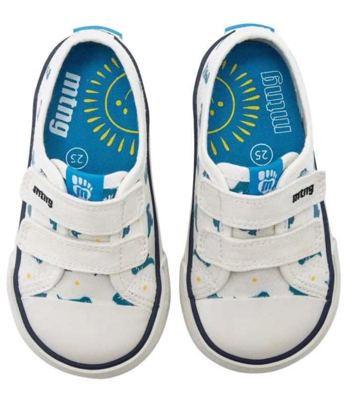 Compra online Zapatillas Mustang Free Niños Blanco en oferta al mejor precio
