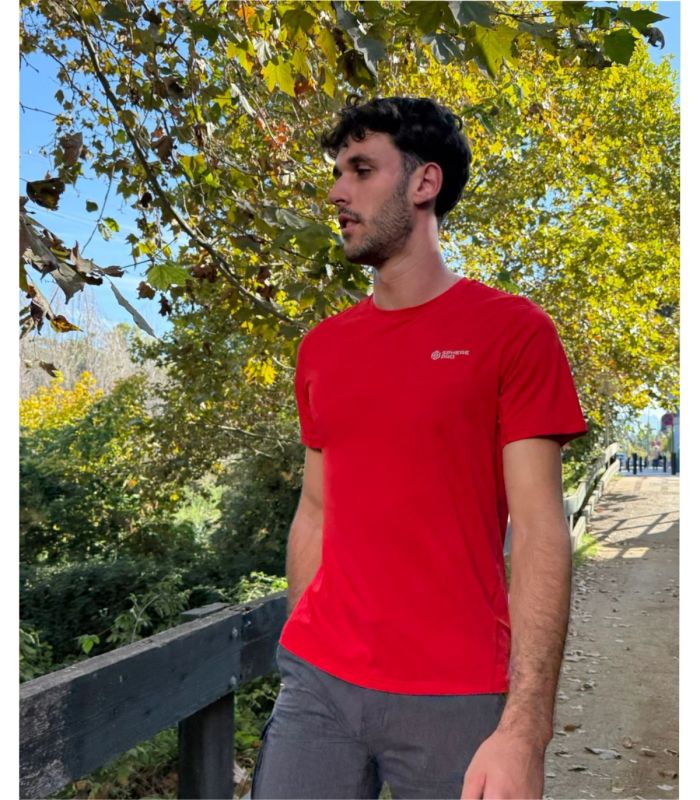 Compra online Camiseta Sphere Pro Rock Hombre Rojo en oferta al mejor precio