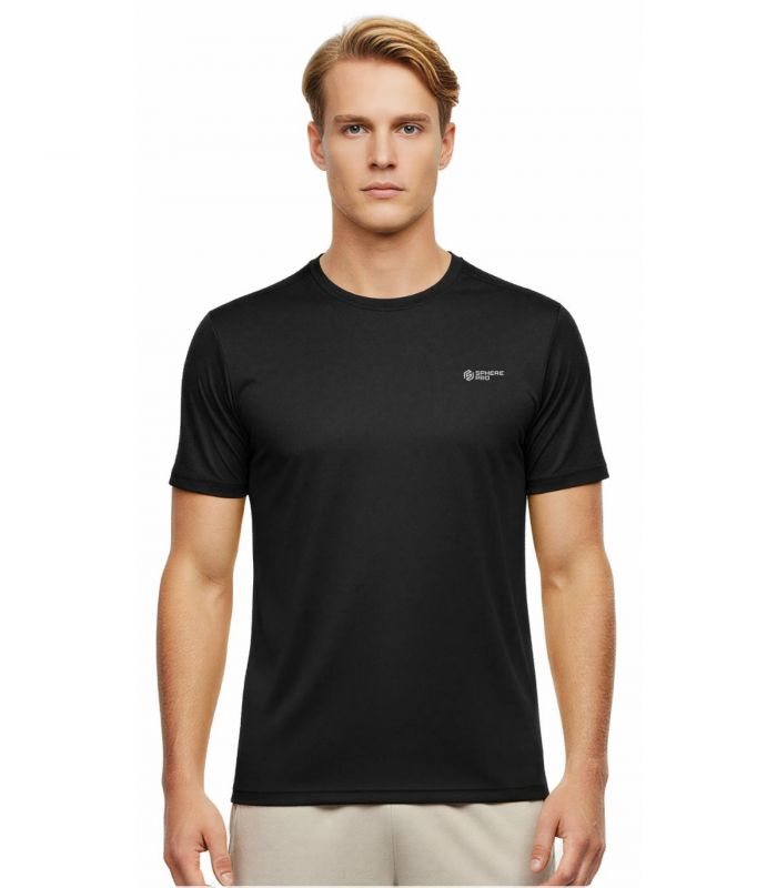 Compra online Camiseta Sphere Pro Rock Hombre Negro en oferta al mejor precio