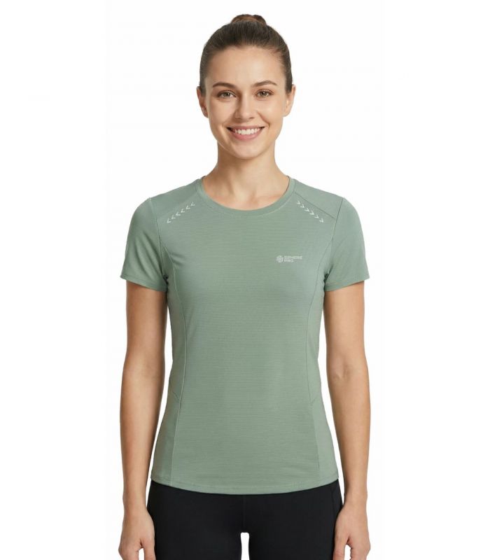 Compra online Camiseta Sphere Pro Yasemin Mujer Verde en oferta al mejor precio