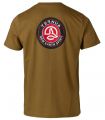 Compra online Camiseta Ternua Quarry Renegerative Hombre Dull Gold en oferta al mejor precio