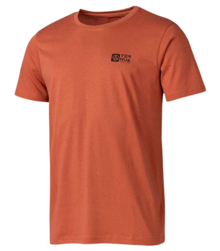 Compra online Camiseta Ternua Quarry Renegerative Hombre Ginger Spice en oferta al mejor precio