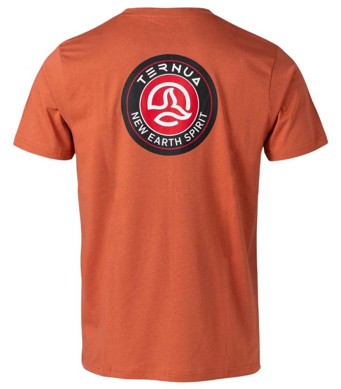Compra online Camiseta Ternua Quarry Renegerative Hombre Ginger Spice en oferta al mejor precio