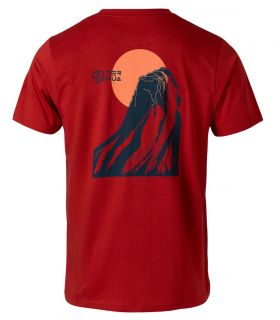 Camiseta Ternua Inik Hombre Barm Red