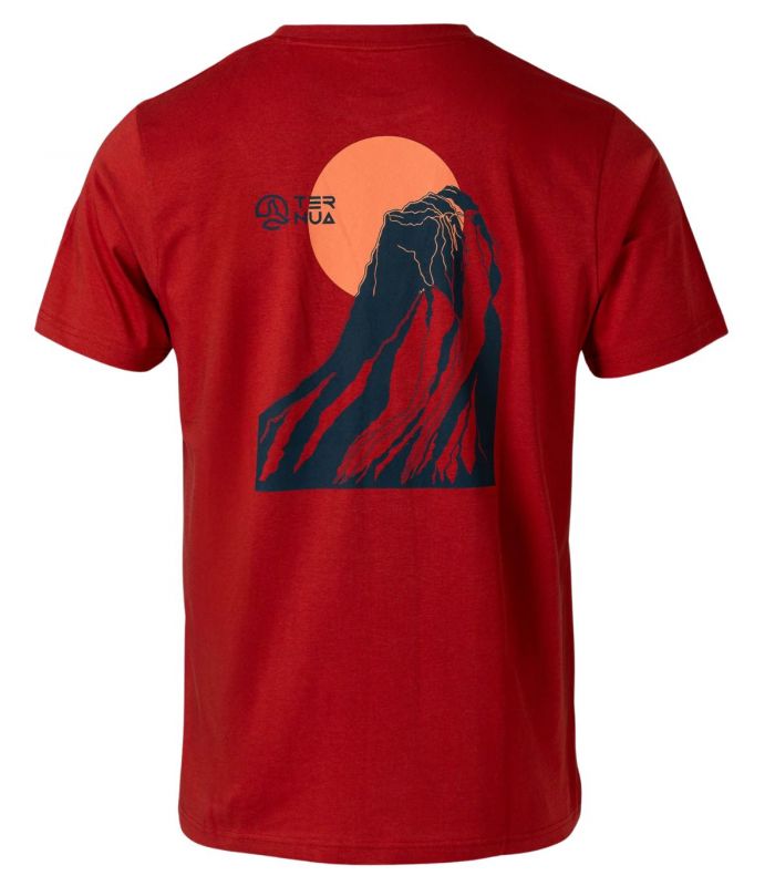 Compra online Camiseta Ternua Inik Hombre Barm Red en oferta al mejor precio