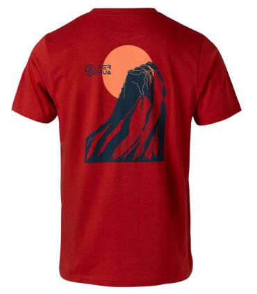Camiseta Ternua Inik Hombre Barm Red