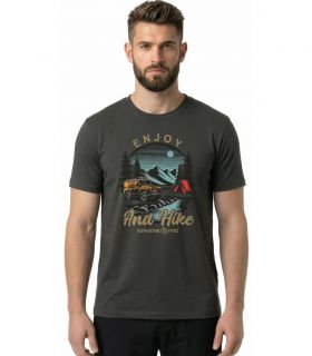 Camiseta Sphere Pro Enjoy Hombre Brea