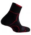 Compra online Calcetines Lurbel Desafio Three Negro Rojo en oferta al mejor precio