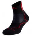 Compra online Calcetines Lurbel Desafio Three Negro Rojo en oferta al mejor precio