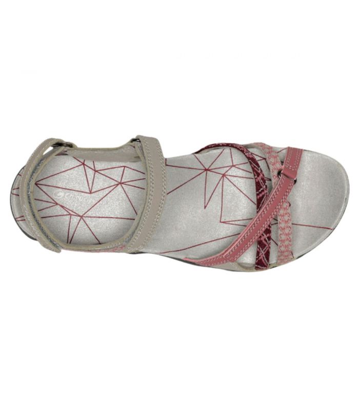 Compra online Sandalias Chiruca Valencia 07 Mujer Beige en oferta al mejor precio