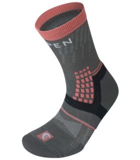 Calcetines Lorpen T3Lwc T3 Light Hiker Eco Mujer Charcoal Azalea