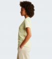 Compra online Camiseta entallada The North Face Simple Dome Evolution Mujer Lemon Mist en oferta al mejor precio