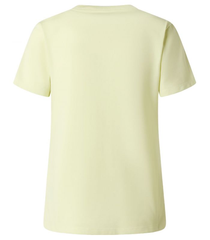 Compra online Camiseta entallada The North Face Simple Dome Evolution Mujer Lemon Mist en oferta al mejor precio