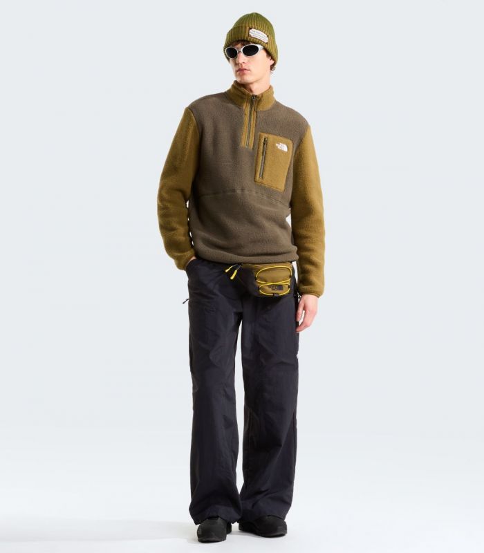 Compra online Polar The North Face Yumiori 1/4 Hombre New Taupe Green en oferta al mejor precio