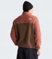 Compra online Polar The North Face Yumiori 1/4 Hombre Smokey Brown en oferta al mejor precio