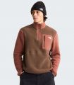Compra online Polar The North Face Yumiori 1/4 Hombre Smokey Brown en oferta al mejor precio
