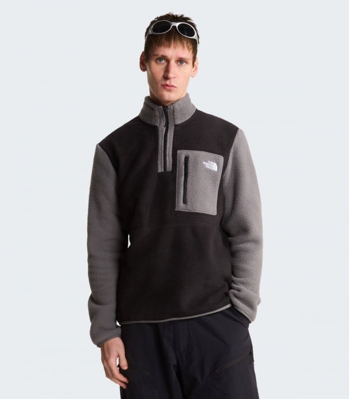 Compra online Polar The North Face Yumiori 1/4 Hombre TNF Black en oferta al mejor precio