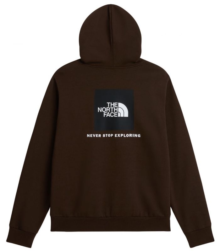 Compra online Sudadera The North Face Evolution Box Nse Regular Hoodie Hombre Dark Chestnut en oferta al mejor precio
