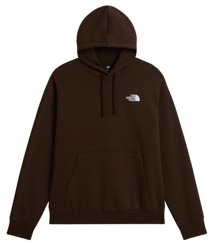 Compra online Sudadera The North Face Evolution Box Nse Regular Hoodie Hombre Dark Chestnut en oferta al mejor precio