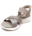 Compra online Sandalias Skechers Slip-ins Ultra Flex 3.0 Never Better Mujer Taupe en oferta al mejor precio