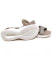Compra online Sandalias Skechers Slip-ins Ultra Flex 3.0 Never Better Mujer Taupe en oferta al mejor precio