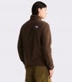 Compra online Forro Polar con cremallera de 1/4 The North Face Glacier Hombre Dark Chestnut en oferta al mejor precio