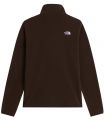 Compra online Forro Polar con cremallera de 1/4 The North Face Glacier Hombre Dark Chestnut en oferta al mejor precio