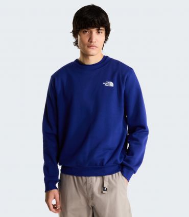 Sudadera The North Face Evolution Box Nse Regular Crew Hombre Bold Blue