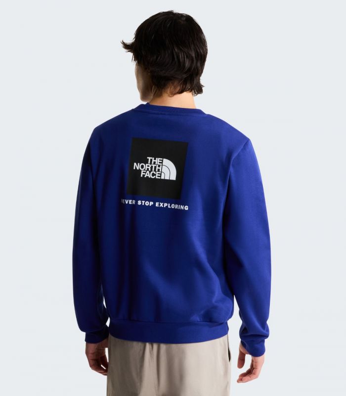 Compra online Sudadera The North Face Evolution Box Nse Regular Crew Hombre Bold Blue en oferta al mejor precio