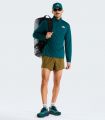 Compra online Camiseta The North Face de manga larga con cremallera de 1/4 24/7 Hombre Pacific Teal en oferta al mejor precio