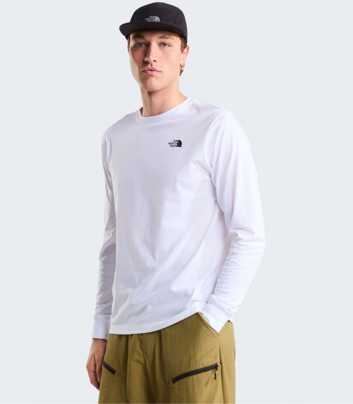Compra online Camiseta The North Face Simple Dome Evolution Hombre TNF White en oferta al mejor precio